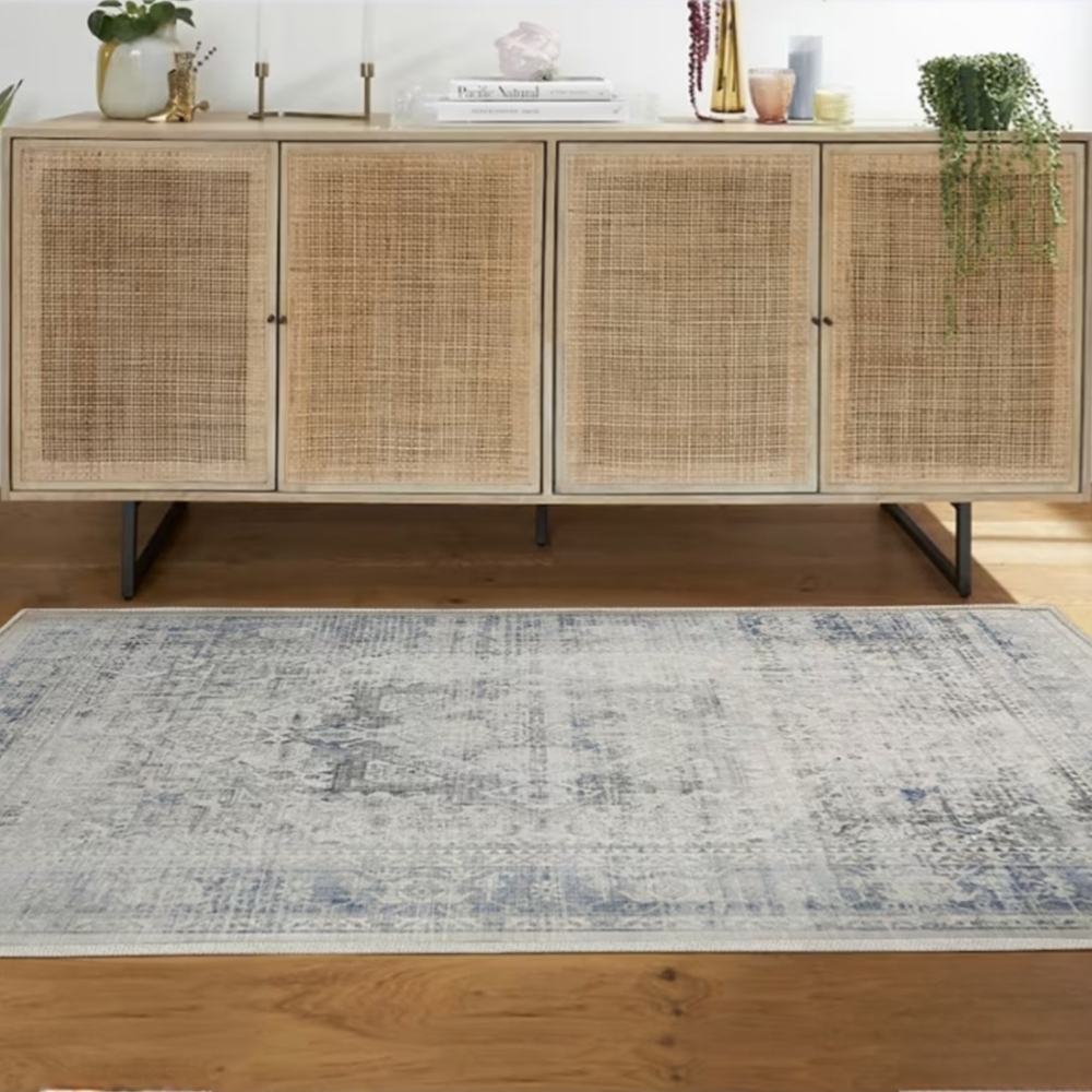 Ruggable Kamran Washable Area Rug 58 in x 80 in No Pad